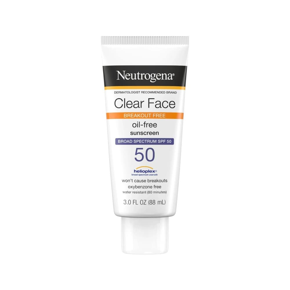 Clear Face Sunscreen SPF50